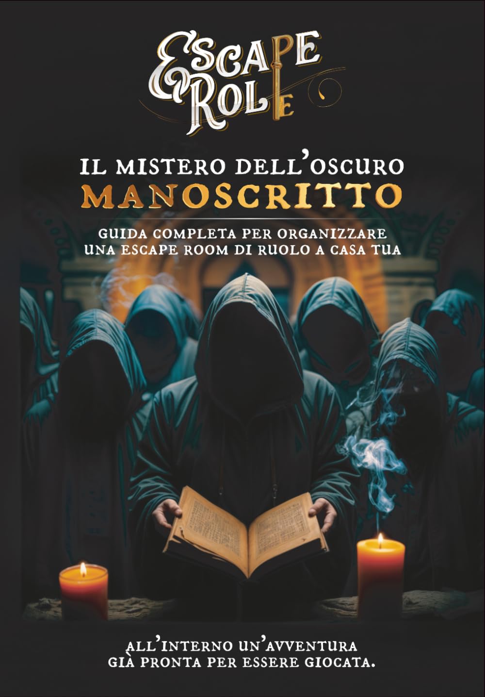 Escape Role - Il mistero dell'oscuro manoscritto - copertina del libro